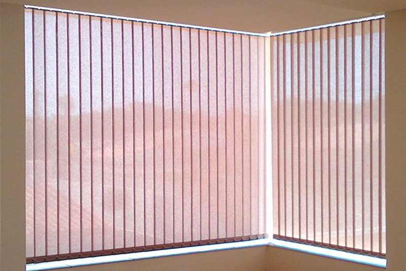 Cortinas bandas verticales