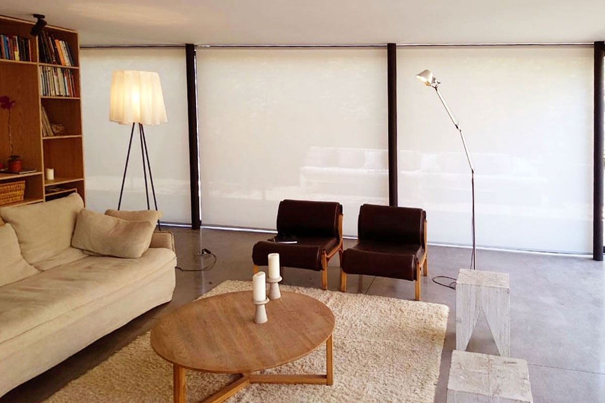 Cortinas roller sun screen