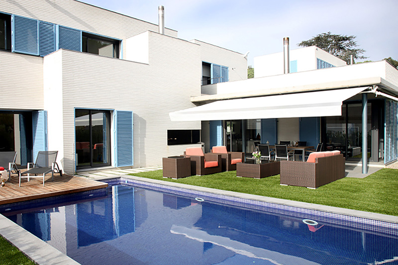 Toldo de brazo extensible